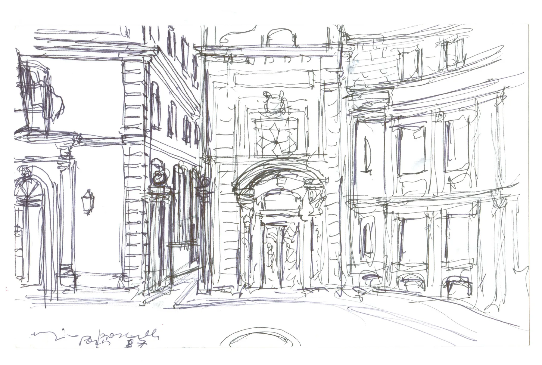 Piazzetta a Parigi