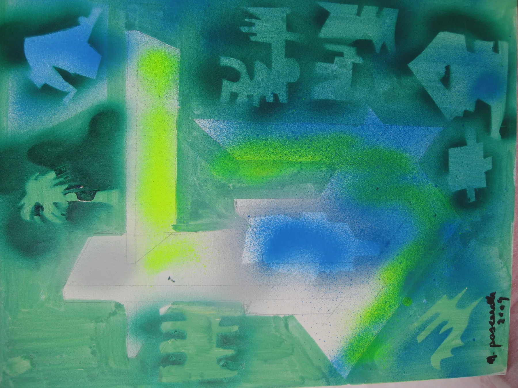 Sospensione in Verde