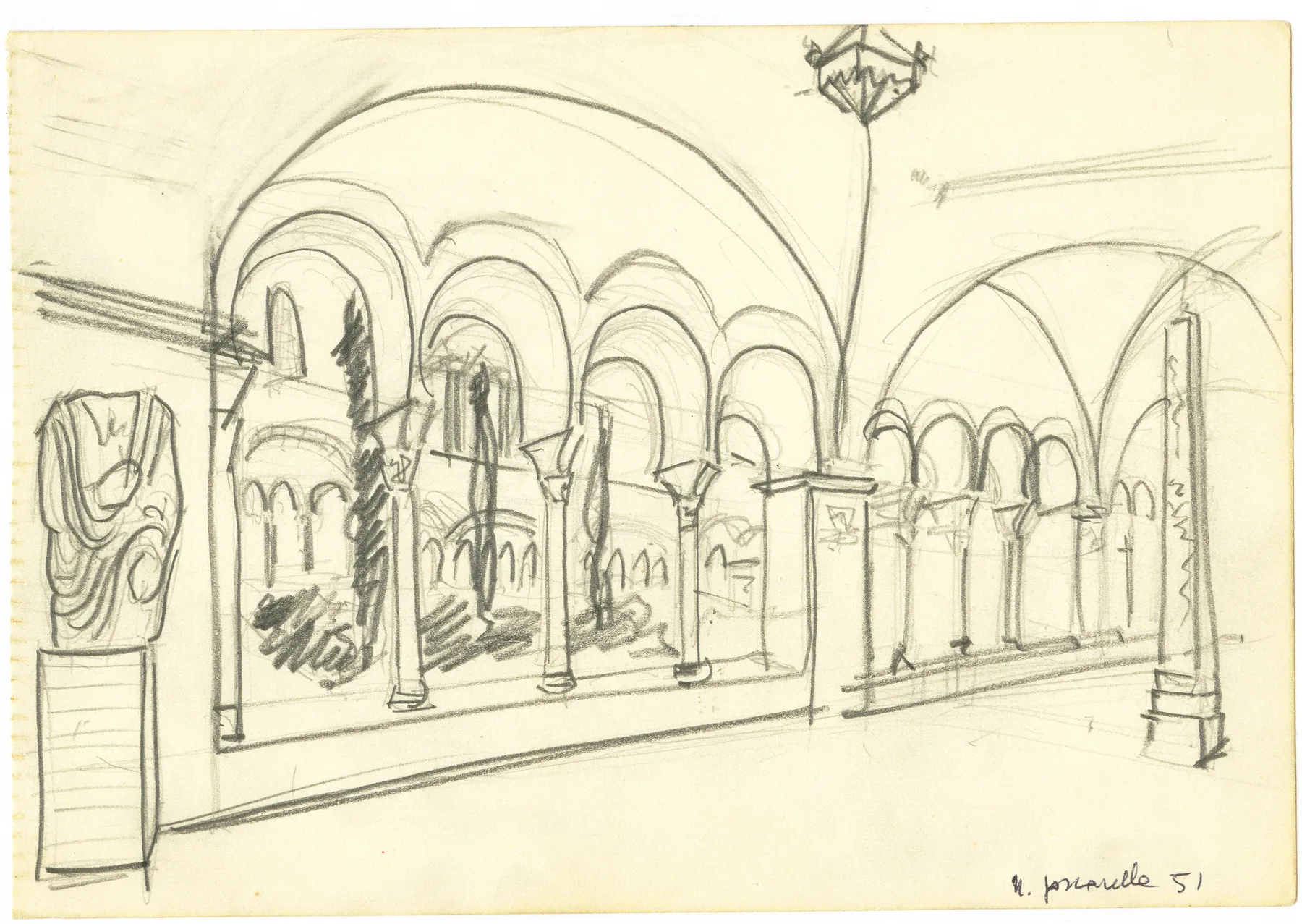 Chiostro di Santa Sofia II°