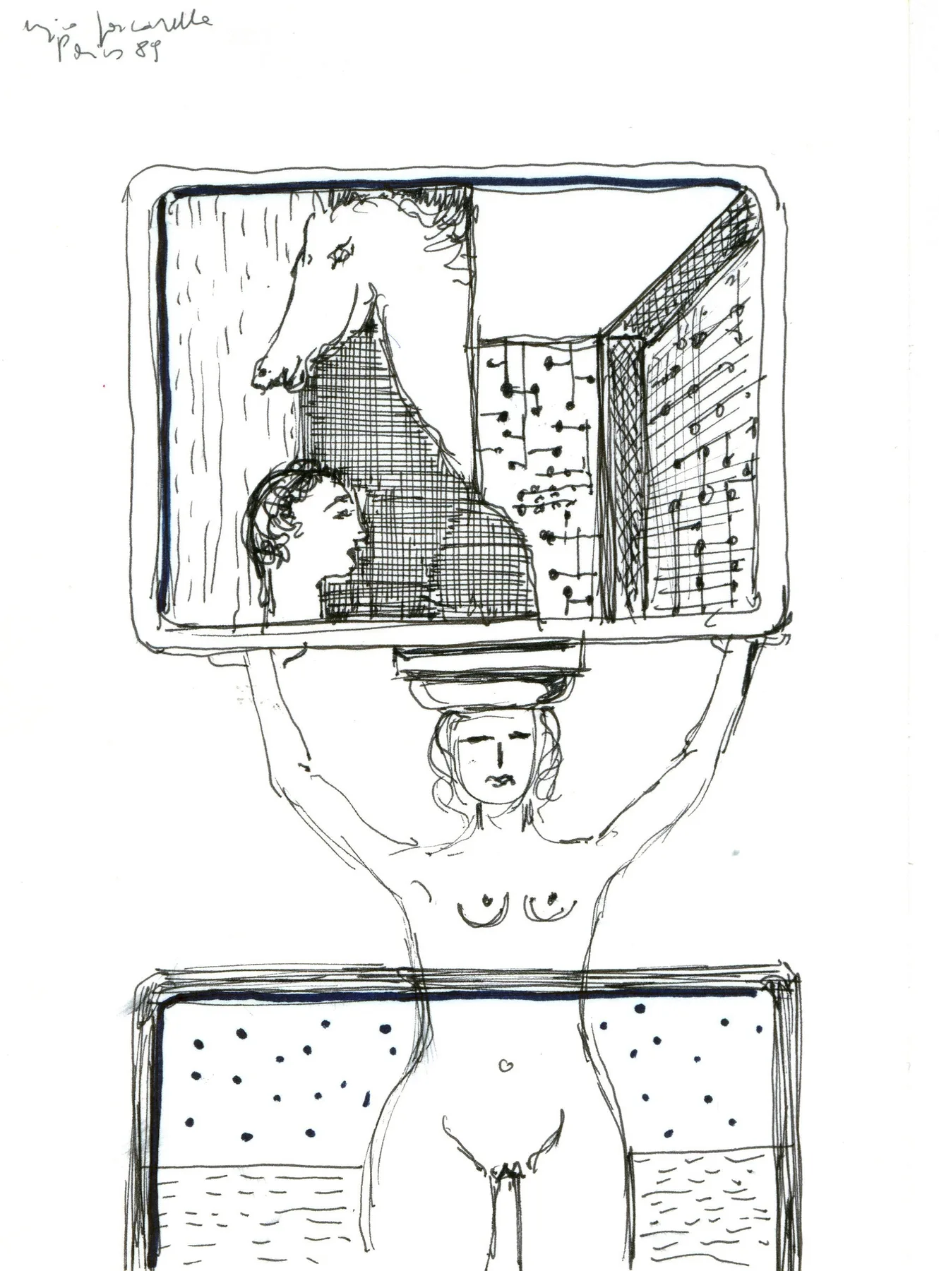Cariatide della Microprocessualità Erotica della Telemorte
