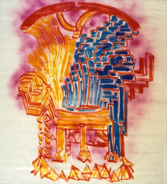 Il Trono degli Incas (Kakemono)