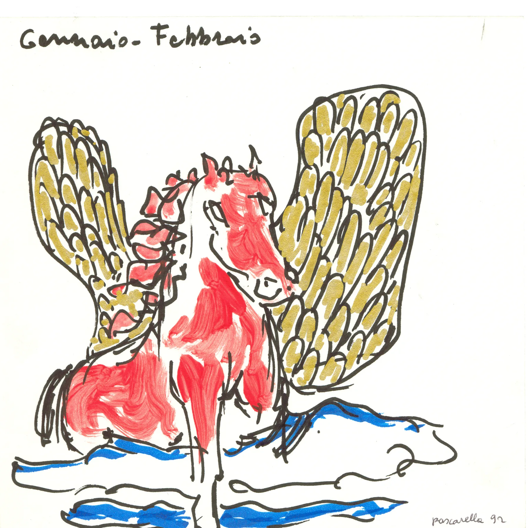 Cavallo Rosso e Oro