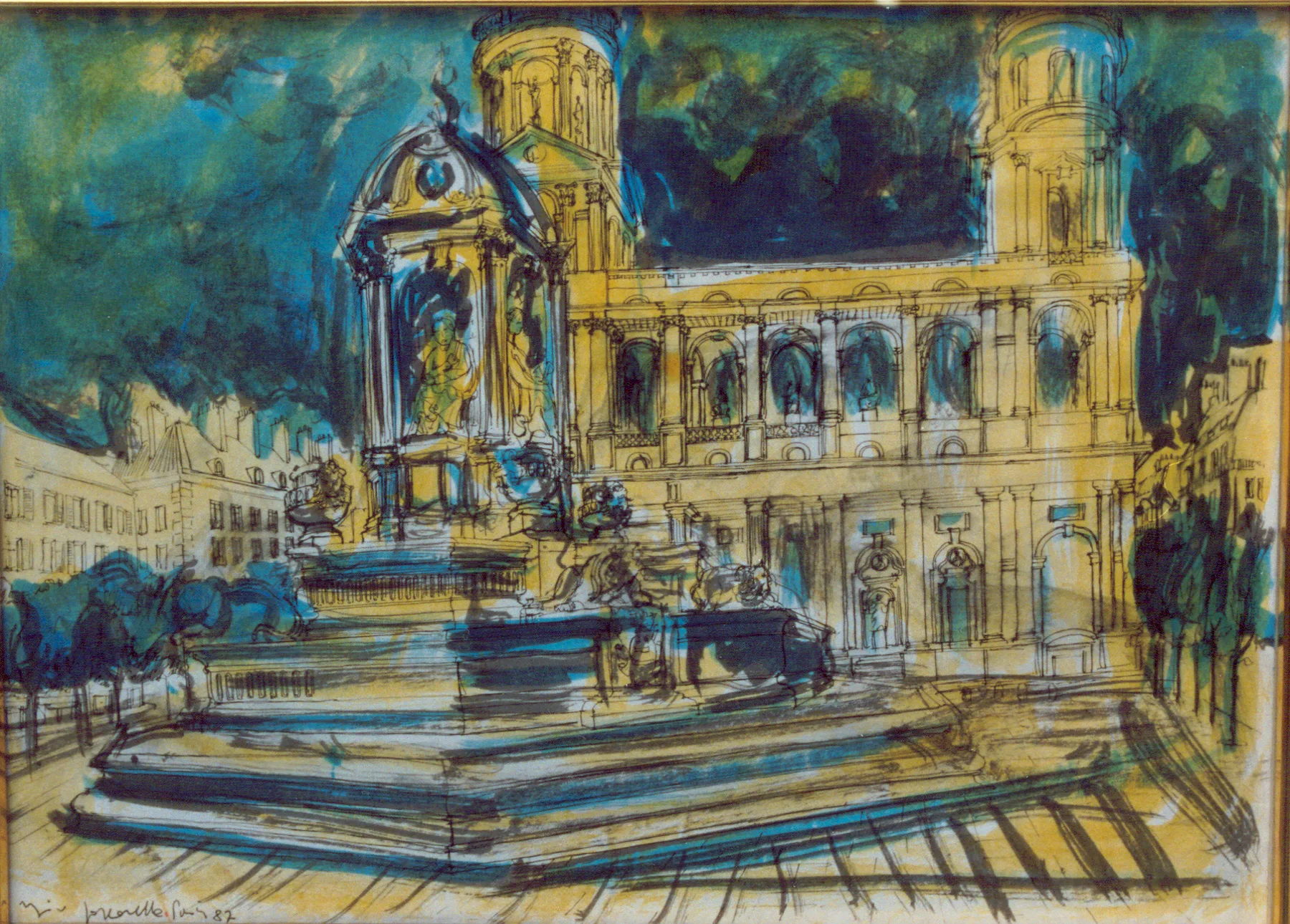 Parigi Place Saint Sulpice