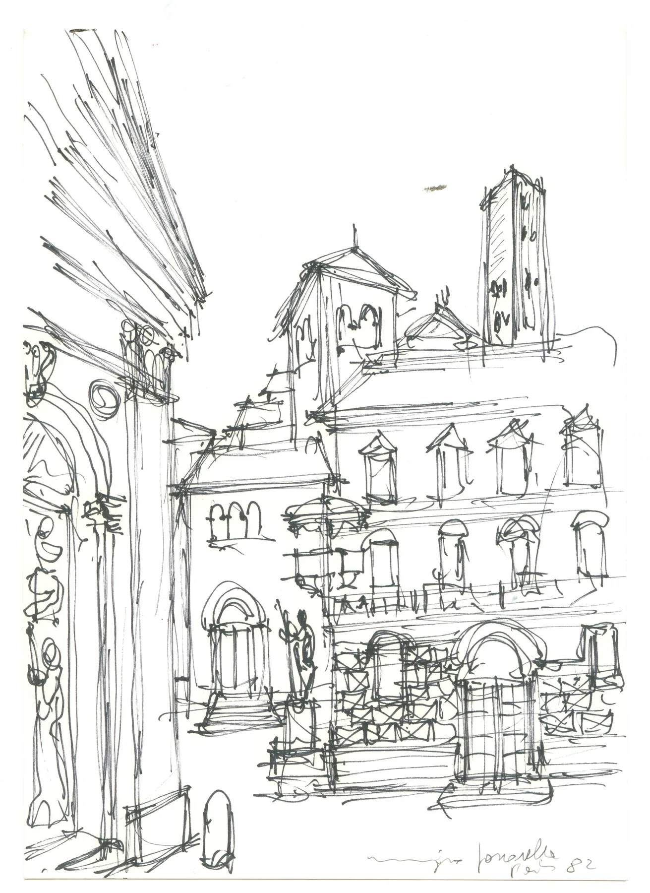 Bozzetto per Scenografia